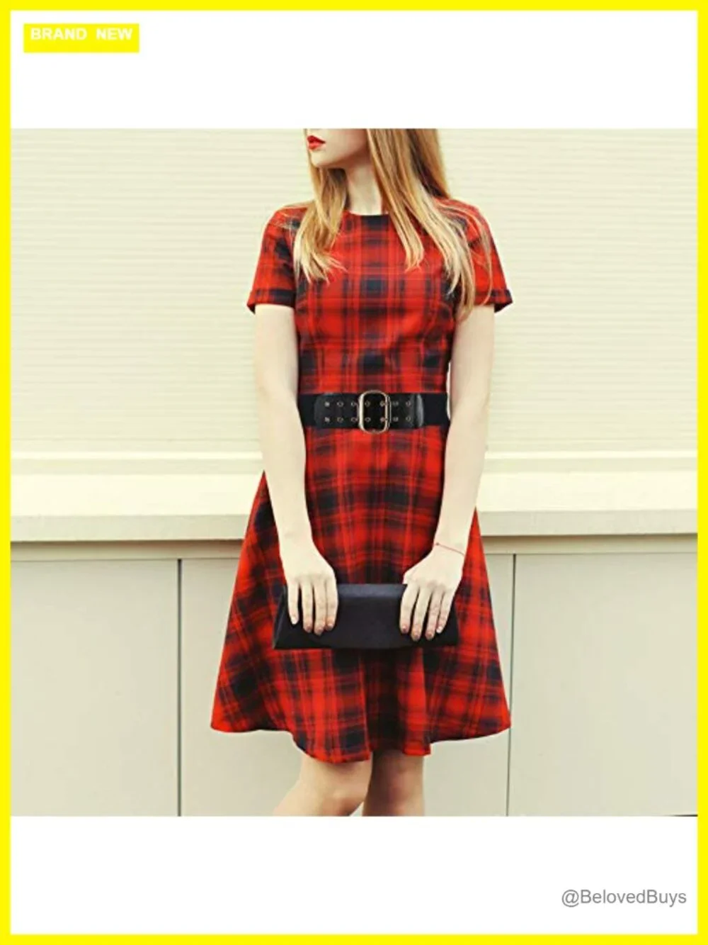 Wide Elastic Waist Belt Faux Leather Stretch Cinch Belt Vintage PU Leather